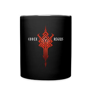 Viking Celts Knot Symbol Tribal Ornament - Full Colour Mug - black - Front