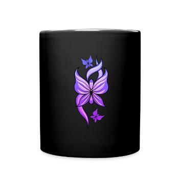 Fibromyalgie Rhumatisme coloré - Mug uni - noir - Devant