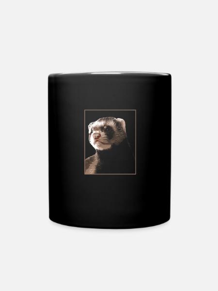 furet Iltis - Mug uni - noir