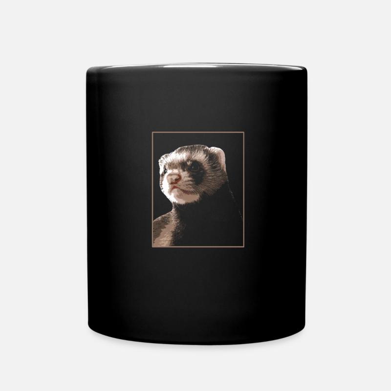 furet Iltis - Mug uni - noir