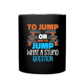 Plongeur Plongeur Humour - Mug uni - noir - Devant