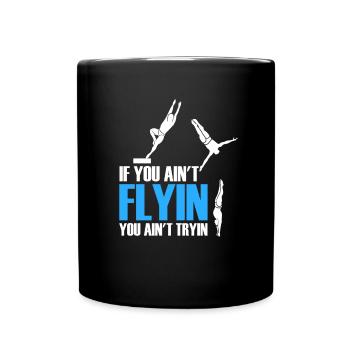 Plongeurs Lustig - Mug uni - noir - Devant
