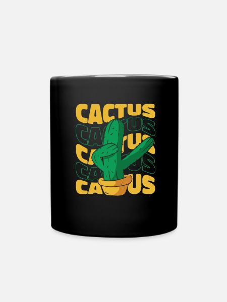 Jardin de cactus - Mug uni - noir