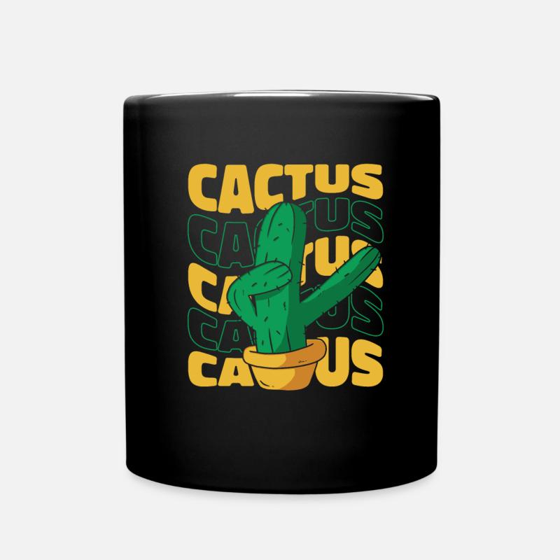 Jardin de cactus - Mug uni - noir