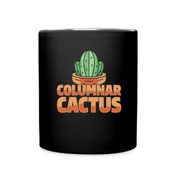 Jardin de cactus - Mug uni - noir - Devant