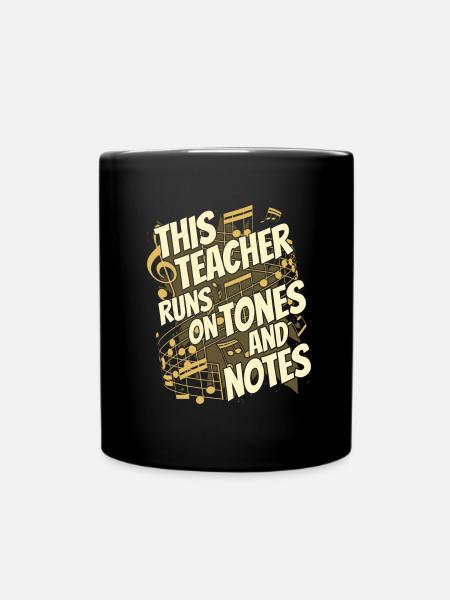 Professeur de musique Professeur de musique - Mug uni - noir