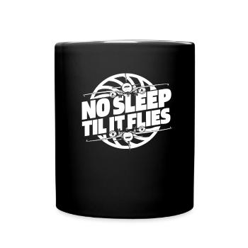Mécanicien d’avion - Mug uni - noir - Devant
