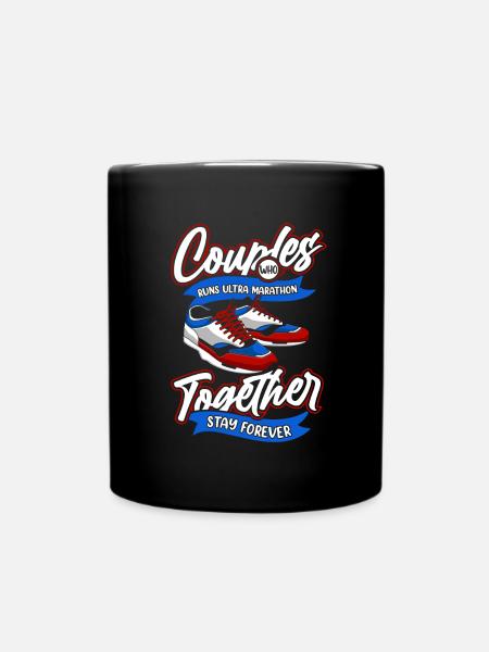 Ultramarathon Couple - Mug uni - noir