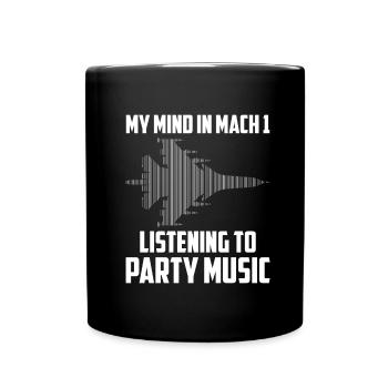 Ingénieur du son Ingénieur du son Humour Ingénieur du son - Mug uni - noir - Devant