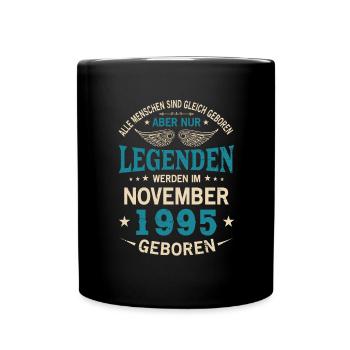 All people are born equal November 1995 - Full Colour Mug - black - Front