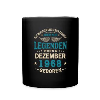 All people are born equal December 1968 - Full Colour Mug - black - Front