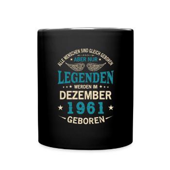 All people are born equal December 1961 - Full Colour Mug - black - Front