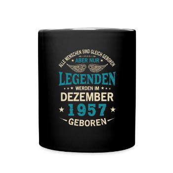 All people are born equal December 1957 - Full Colour Mug - black - Front