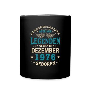All people are born equal December 1976 - Full Colour Mug - black - Front