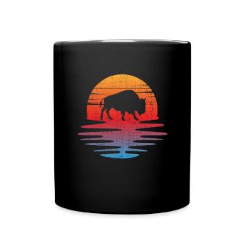 Buffle - Mug uni - noir - Devant