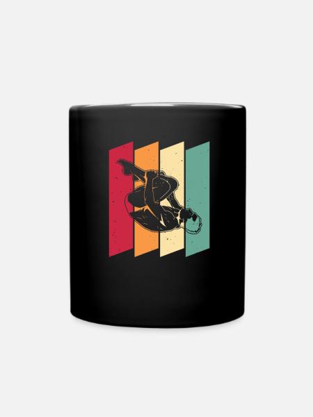 Diving Divers - Full Colour Mug - black
