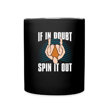 Plongeurs Lustig - Mug uni - noir - Devant