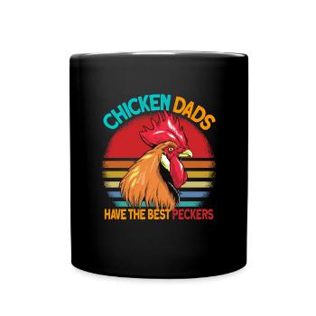 Chickens - Full Colour Mug - black - Front