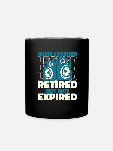 Ingénieur du son Ingénieur du son à la retraite - Mug uni - noir