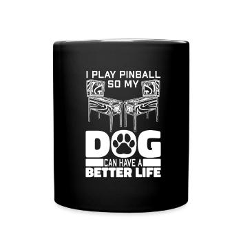 Flipper - Mug uni - noir - Devant