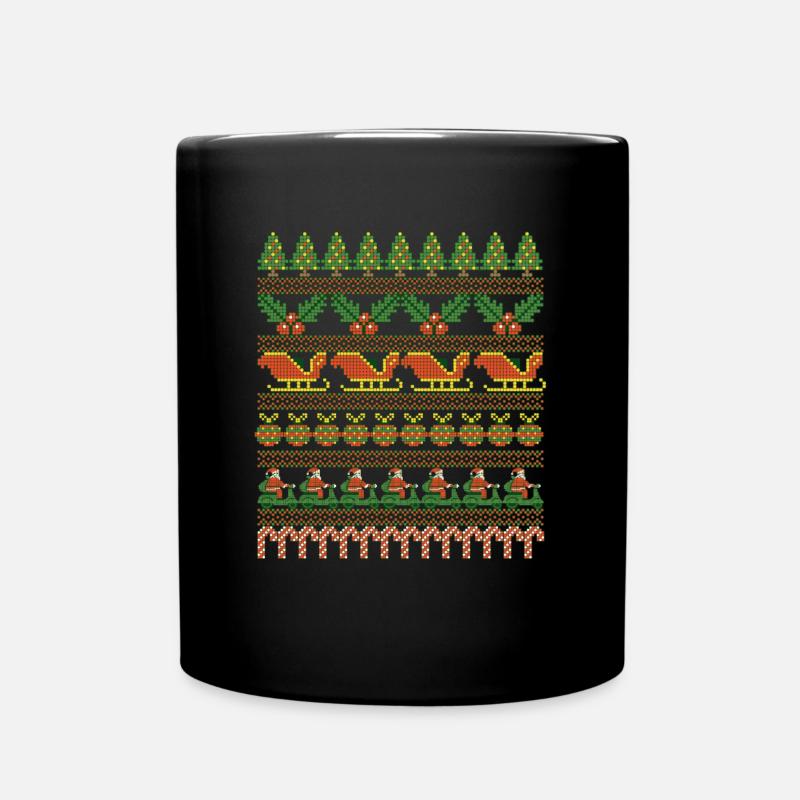 Christmas ornament - Full Colour Mug - black