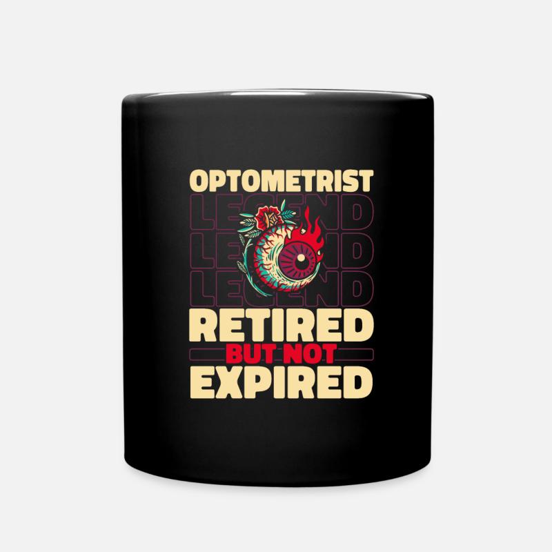 Opticien Opticien à la retraite - Mug uni - noir