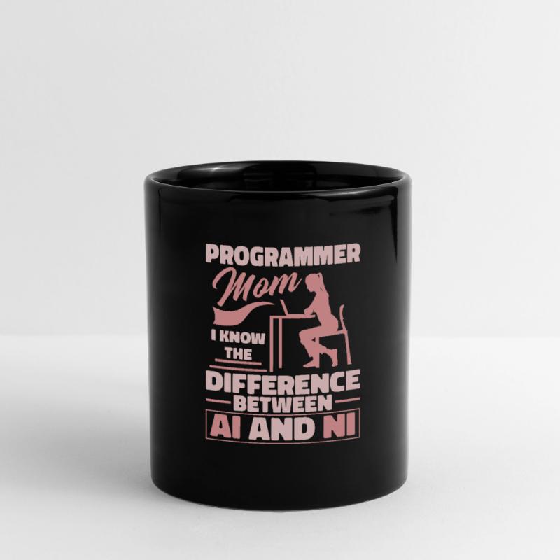 Entwickler Coder Programmierer Mama Tasse einfarbig