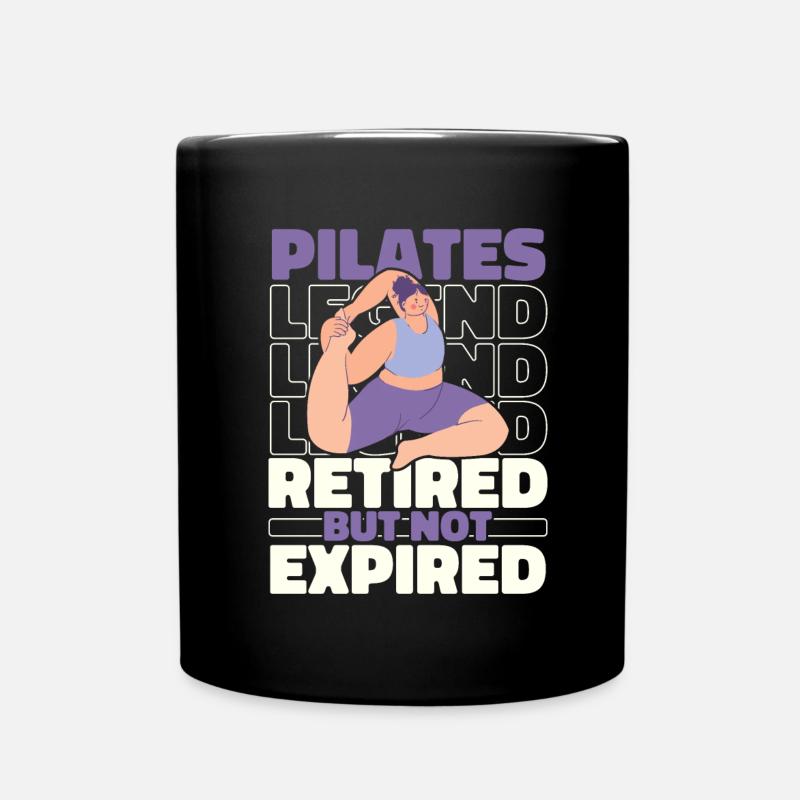 Pilates retraité - Mug uni - noir