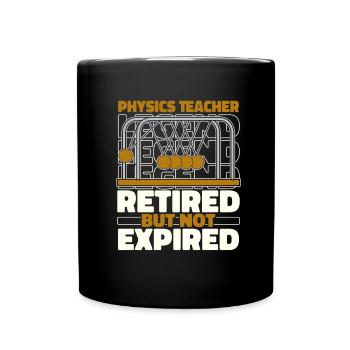 Phyiker physique à la retraite - Mug uni - noir - Devant