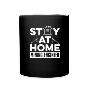 Ingénieur Ingénieur Minier - Mug uni - noir - Devant