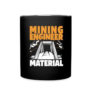 Ingénieur Ingénieur Minier - Mug uni - noir - Devant