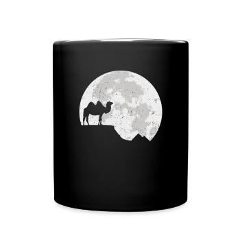 kamel - Tasse einfarbig - Schwarz - Vorne
