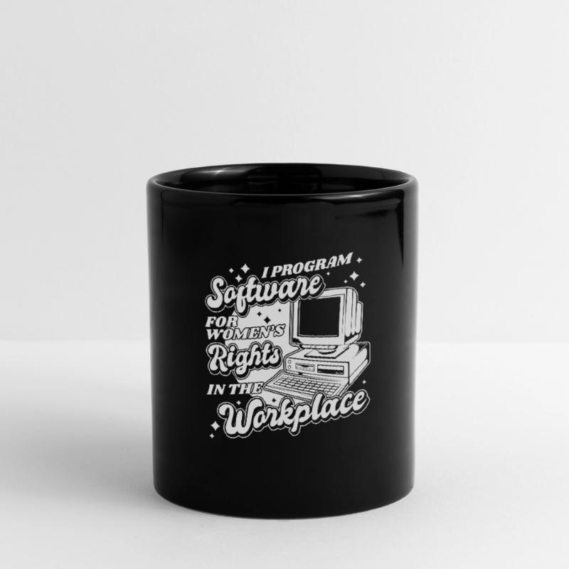 Entwickler Coder Programmierer Computer Tasse einfarbig