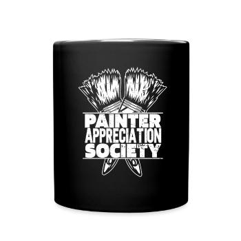 Painter Varnisher - Full Colour Mug - black - Front