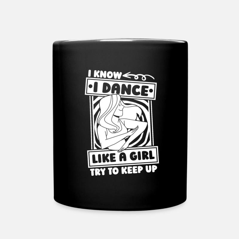 Humour de professeur de danse - Mug uni - noir