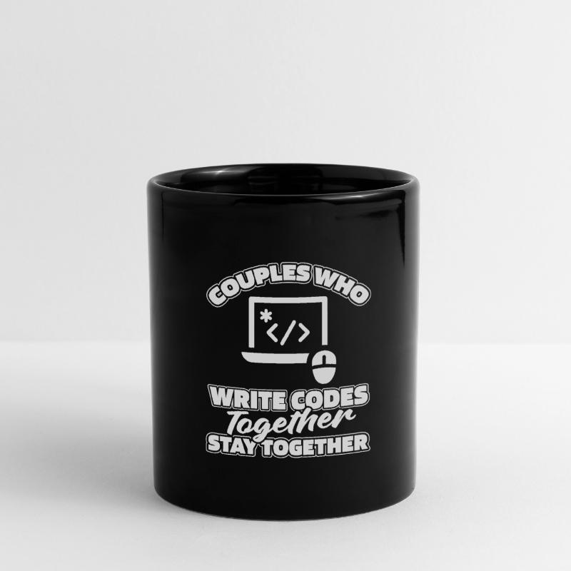 Developer Coder Programmer Pair Full Colour Mug