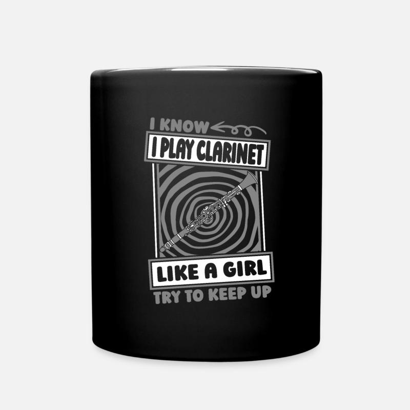 Humour clarinette clarinettiste - Mug uni - noir