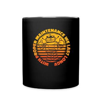 Robotique Ai Robot - Mug uni - noir - Devant