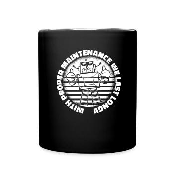 Robotique Ai Robot - Mug uni - noir - Devant
