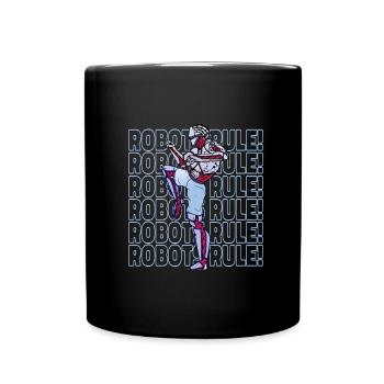 Robotique Ai Robot - Mug uni - noir - Devant