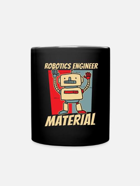 Robotik Ai Roboter - Tasse einfarbig - Schwarz