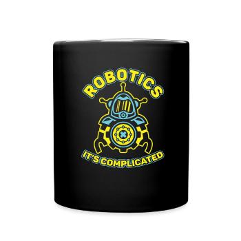 Robotique Ai Robot Drôle - Mug uni - noir - Devant