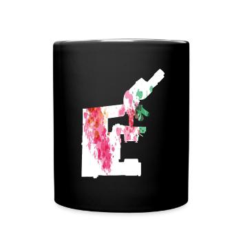 Biology Biologist Microscope - Full Colour Mug - black - Front
