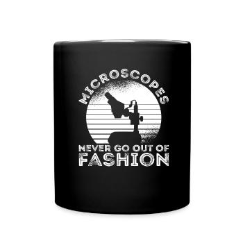 Biology Biologist Microscope - Full Colour Mug - black - Front