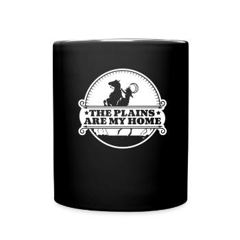 Horse Equestrian Sport Endurance Riding - Full Colour Mug - black - Front