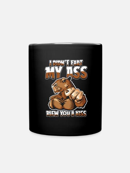 Capybara capybara drôle - Mug uni - noir