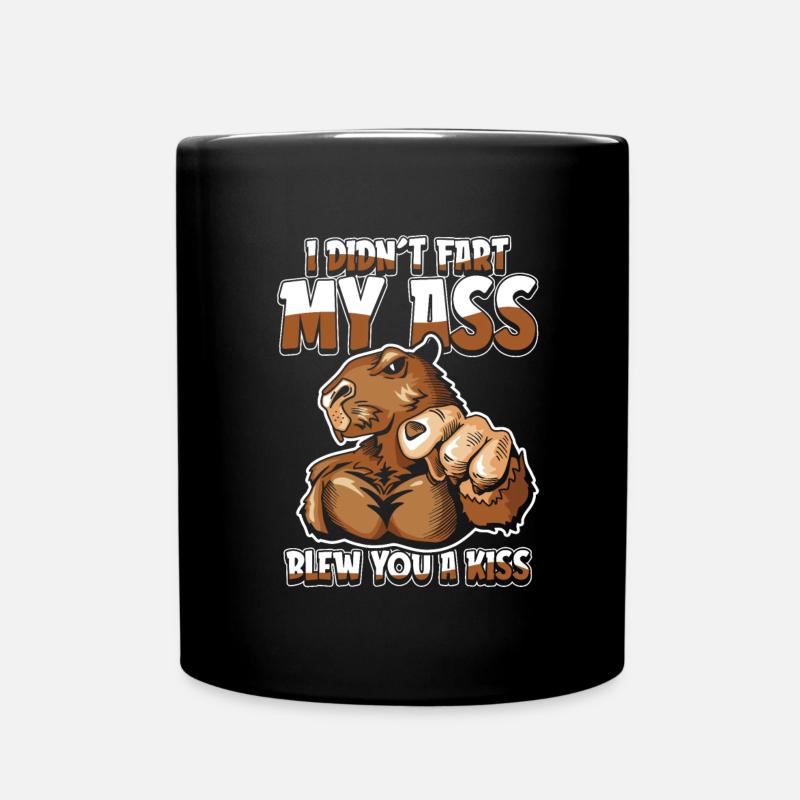 Capybara capybara drôle - Mug uni - noir