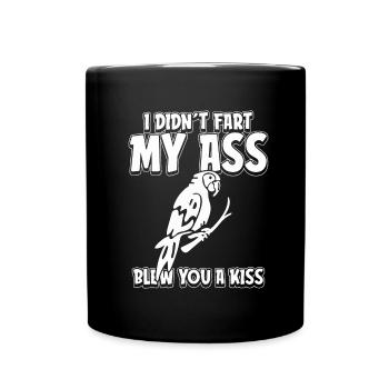 Parrot Funny - Full Colour Mug - black - Front