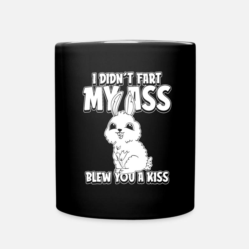 Lapin Lapin Humour - Mug uni - noir