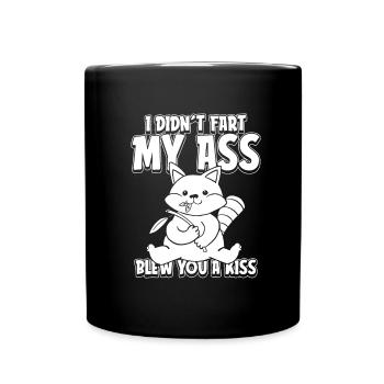 Red Panda Funny - Full Colour Mug - black - Front